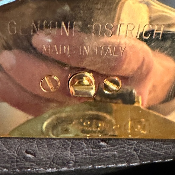 Giorgio’s of Palm Beach Vintage Ostrich Handbag - Picture 9 of 9